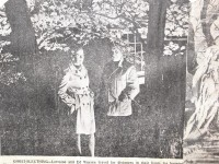 Ed Warren and Lorraine, American paranormal investigators, 1970s. Image from art of the title website.