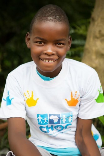 Wiseman Nsuphuka, aged 10