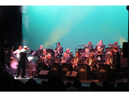 SONG SELECTION: The Johannesburg Big Band performing at the Lyric Theatre opening.
