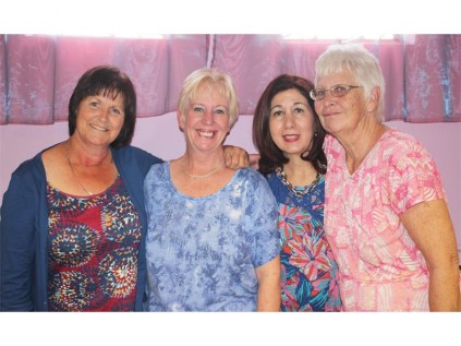 UPLIFTED: Martie van Dyk, Mieke van der Merwe, Theresa Kruger and Harmony Wiid.