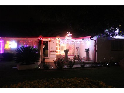 COLOURFUL: This colourful scene awaits you at 26 Andries Street, Brackendowns.