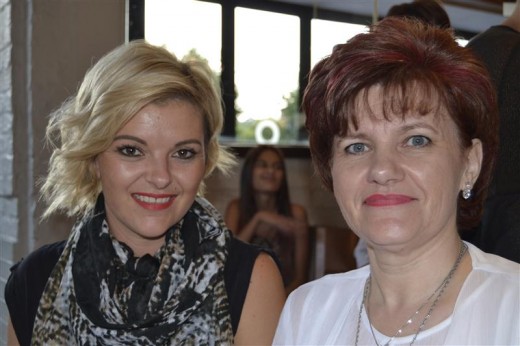 Elani Fox and Sonja Harmse the Director of St Mary's children's Home