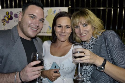 Dane Frost, Leigh Vorias and Megan van Niekerk