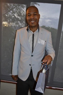 Veli Ndaba wom a R250 voucher from Domino Dante where the workshop took place. 