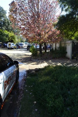 Cradock street where the high jacking took place opposite the main gate.