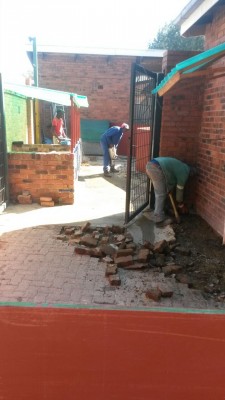CONSTRUCTION: Alberton SPCA's draining system is getting an upgrade.