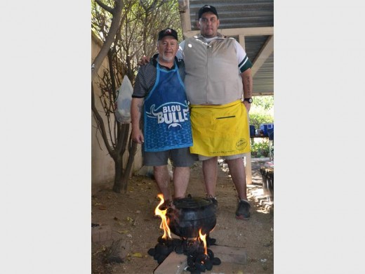 LASAGNE ENGINEERS: Lon Theron and Donavan Swart made the most delicious lasagne ever.