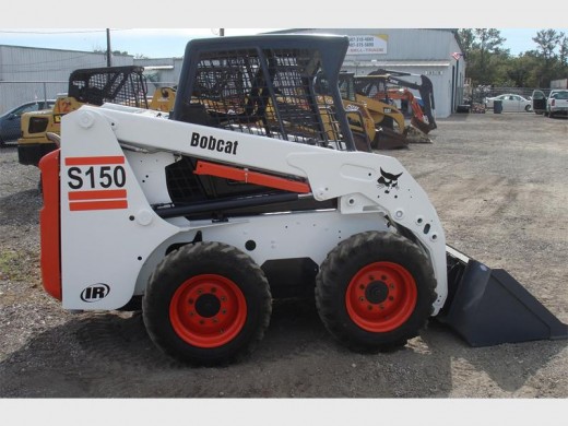 STOLEN: A construction machine like this one was stolen in the early hours of September 10, on Swartkoppies Road.