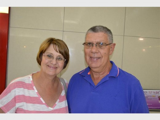 SARIE AND NICK FOURIE: This lovely retired Raceview couple’s home was broken into in 2001 but they have not experienced any other negative incidents. They remain positive.