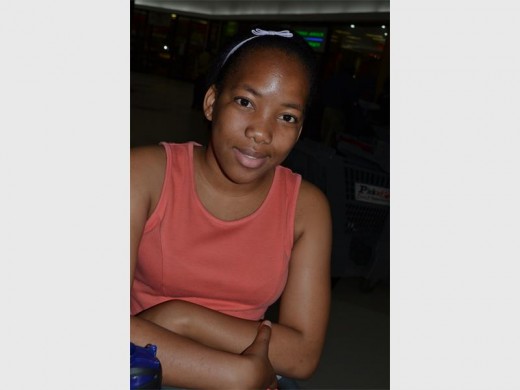 MBALI LUSHOZI: Mbali says the complex she has been staying in for three years in Doncaster Avenue is broken into more than 20 times a year.