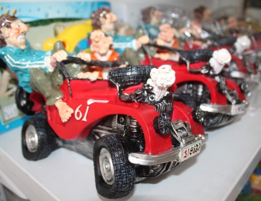 VROOM-VROOM: Some cute coin holders can be bought.