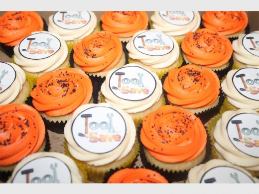 CUPCAKES GALORE: Deliciously decorated cupcakes were given to friends, customers and guests who attended Tool Save’s first birthday party.