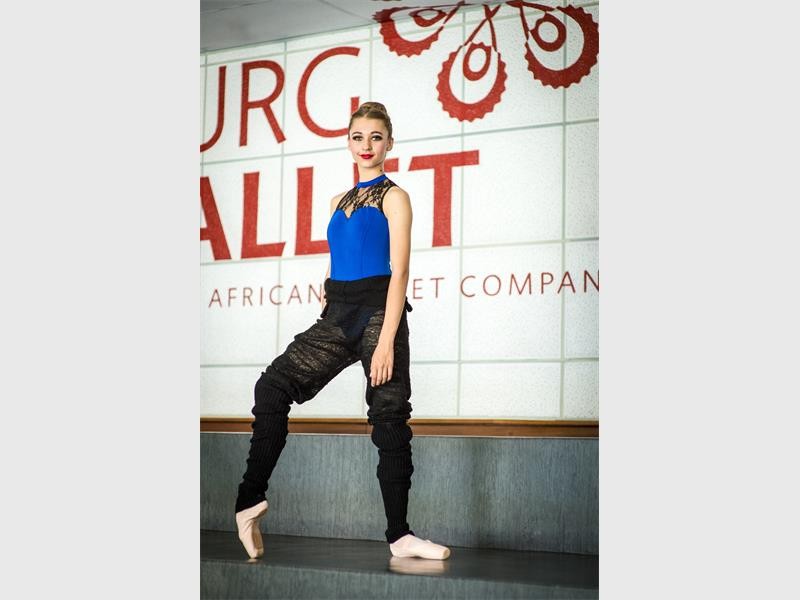 BALLERINA PER EXCELLENCE: Alberton’s Megan Gerber (16) is the youngest ever member of the corps de ballet at the world class Joburg Ballet company. Photo: Lauge Sorensen