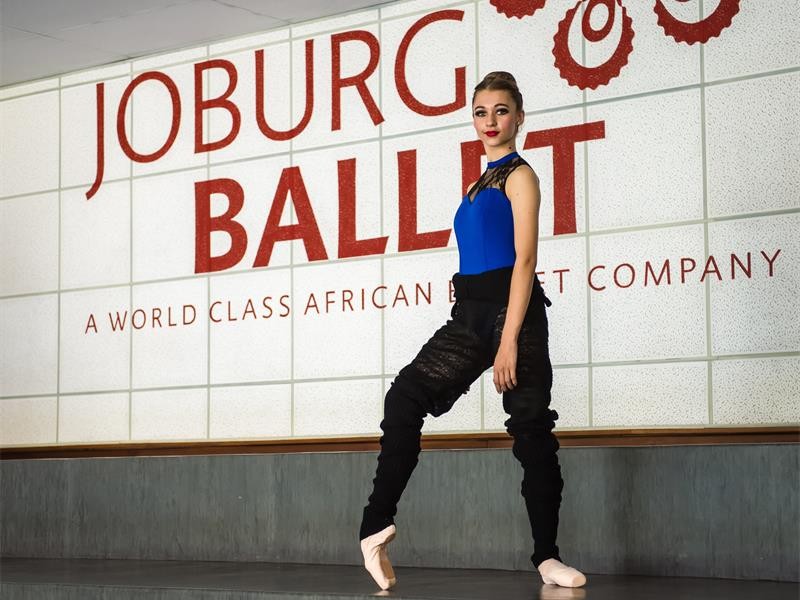 BALLERINA PER EXCELLENCE: Alberton’s Megan Gerber (16) is the youngest ever member of the corps de ballet at the world class Joburg Ballet company. Photo: Lauge Sorensen.