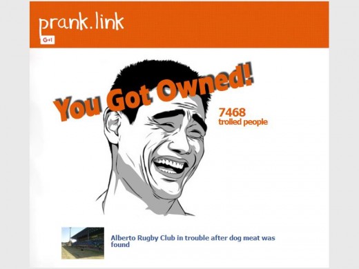 PRANK: More than 7 000 people have already being pranked.