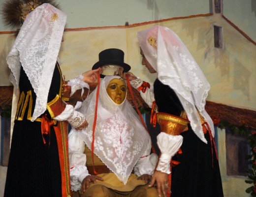 Women Preparing the Symbolic Host of Festival