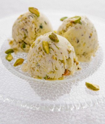 Pistachio ice cream