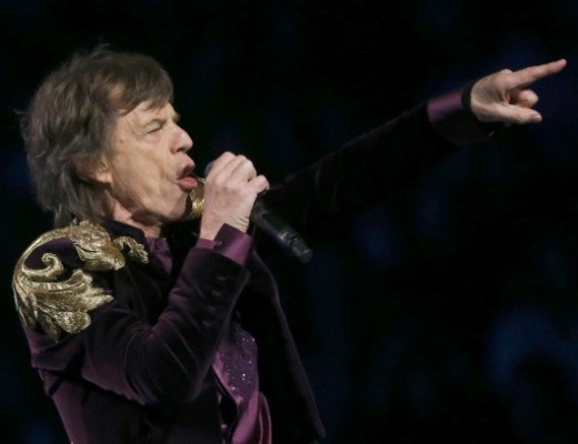 Rolling Stone, Mick Jagger in action.