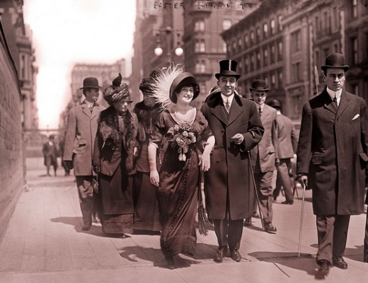 Easter 5th Ave 1911  Parade of the fashionable