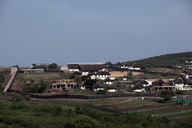 South African president Jacob Zuma's residence in Nkandla, South Africa