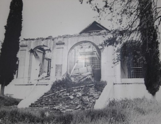 De Oude Drostdy at Tulbagh was pretty much destroyed