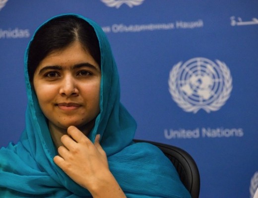 USA : Malala Yousafzai Press Conference